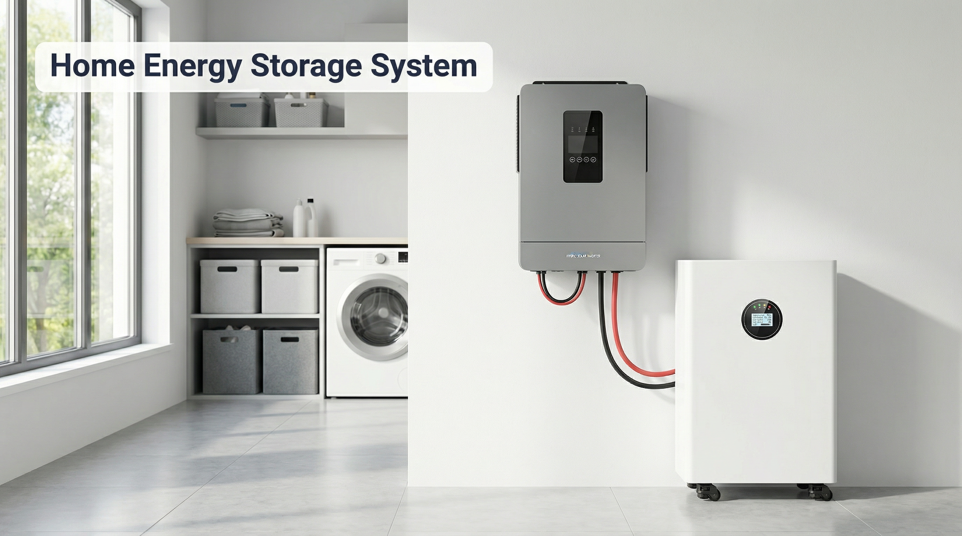 Solarens SI Series hybrid inverter and M16S LiFePO4 battery home energy storage system sizing guide Africa